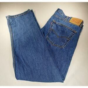 Levis Mens 505 2018 Regular Fit Jeans size 38x32 Fit 38x30 Dark Wash